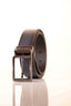 Navy & Black Hand Burnished Reversible  Dress Belt